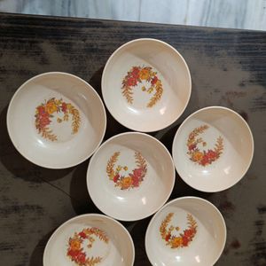 Melamine Bowls Set Of 6+4small