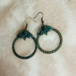 ROUND SHAPE VINTAGE BOHO EARINGS