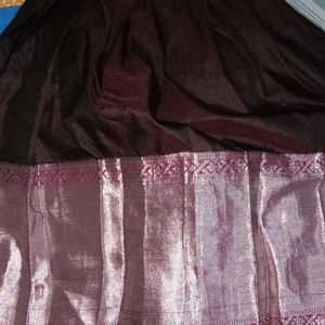 Traditional Silk Paavadi Set