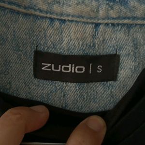 Zudio Oversized Mens Denim Shirt