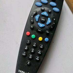 Gently Used TATA SKY remote For Set Top Box