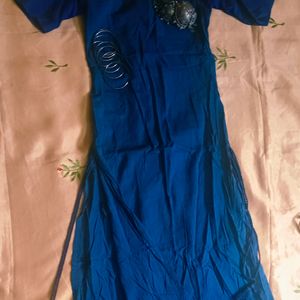 Navy Blue Kurti