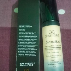 CRAZY GIRL GLASS SKIN HD FOUNDATION+CONCEALER