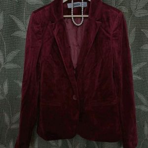 Velvet Blazer