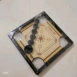 2 Mini Carrom Boards