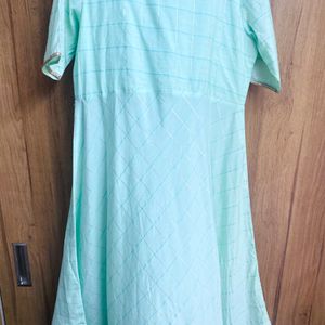 Beautiful Mint Color Kurti Size L