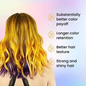 Anveya Cairo Yellow Semi Permanent Hair Color, 100