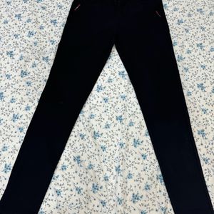 Jade Black Strechable Jeggings Womens