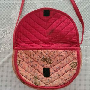 Quilted Printed SLING Bag