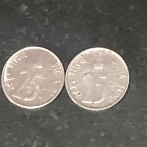 25 Paise Coins