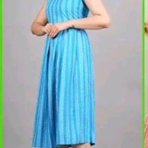 Trendy Sleeveless Woman Anarkali Kurti All Size