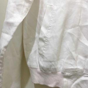 White Casual Jacket For Bust 34/36