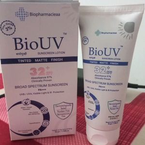 BioUv SPF 32+ PA+++, TINTED MATTE FINISH