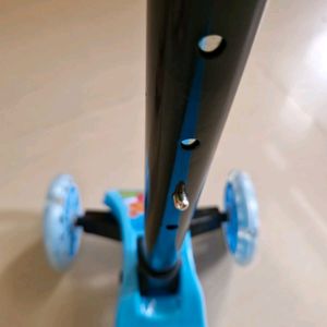 3 Wheels Blue Scooter For Kids