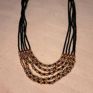 Gold Plated Disco Moti Chocker Mangalsutra