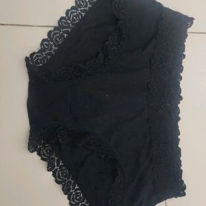 Sexy Black Hipster Panty For Women