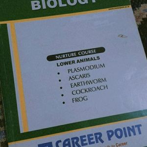 NEET Biology Modules Of Career Point Institute!!