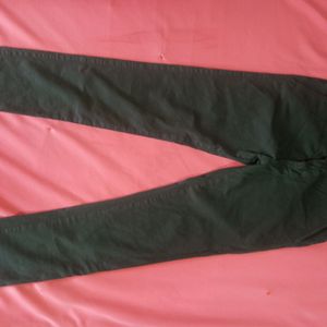 GREEN MEN FORMAL LONG PANTS