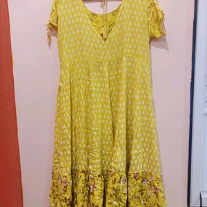 Kurti Yellow