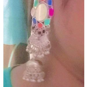 Multicolour Jhumka