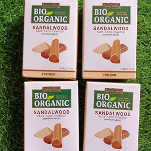 Indus Valley Bio Organic Sandalwood Face Pack