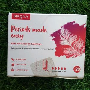 Sirona Non Applicator Tampons U