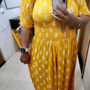 Yellow Jaipur Dress