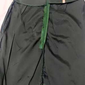 Dark Green Pencil Skirt