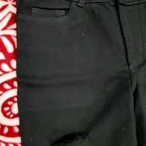 Black Straight Fit Chemistry Jeans