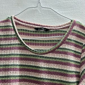 Multicolour Crochet Top