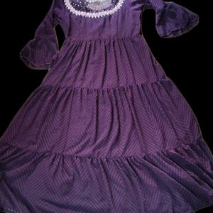 Purple Designer Ethnic Gown