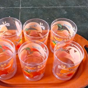 6 Pic Glass Set