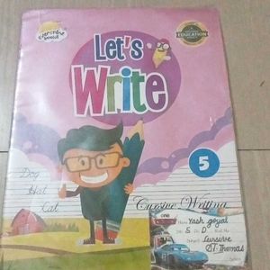 Combo Of English & Hindi Writing Book