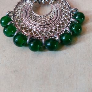 WEEKEND SALE!!!! lovely green dangler for sale!!!!