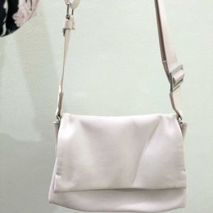 Mango White Sling Bag