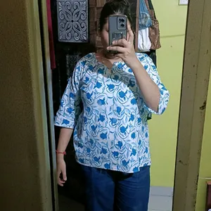 Short Kurta Type Top