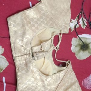 Light Golden Paded Blouse