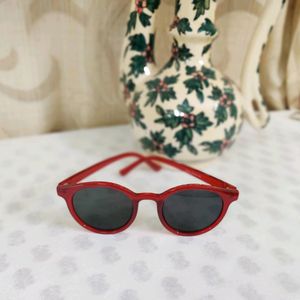 Red Frame Sunglasses