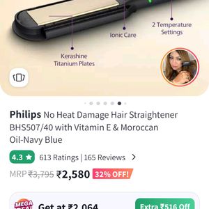 Phillips Hair Straightener