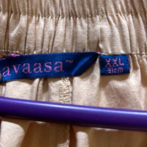 Avaasa Tan Colour Pant Size XXL