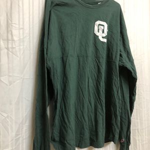 League Green Long Sleeve T Shirt