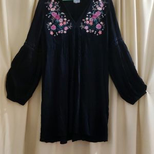 Ally Embroidered Dress