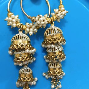 Baali With 3 Jhumkis