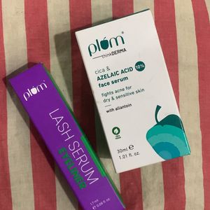 ₹30 OFF🚛Plum Eyeliner & Cica / Azilaic Serum