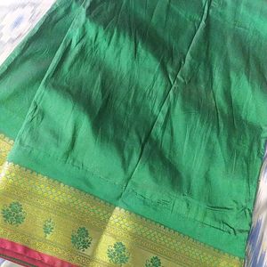 Silk saree with blouse