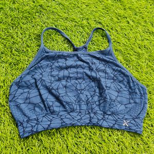 HRX by Hrithik Roshan Blue Colored Bra