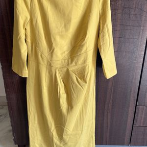 M&S Yellow Dress