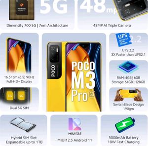 Poco M3 Pro 5g And 10+🎁🎁🎁