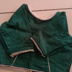 Princess Cut Designer Blouse 💚