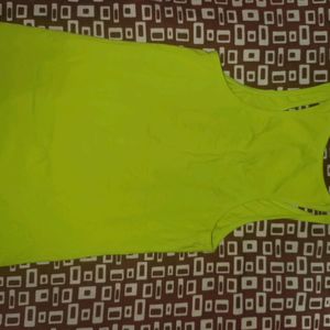 Splash Neon Green Top